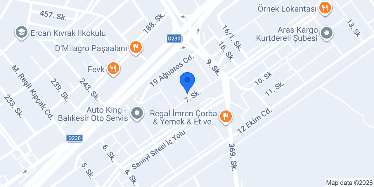 Has Yiğit Özel Servis konumu