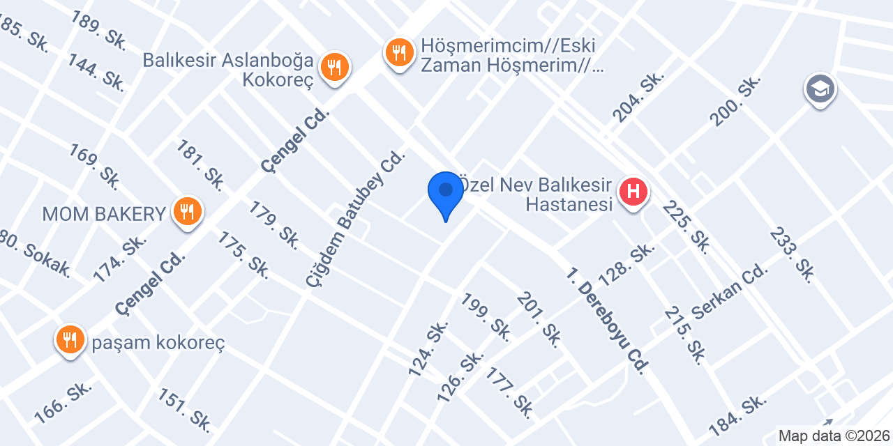 Diyetisyen Sare Can konumu