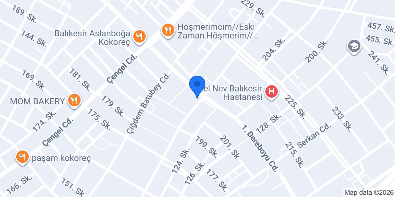 Kırk Paşa Alanı konumu