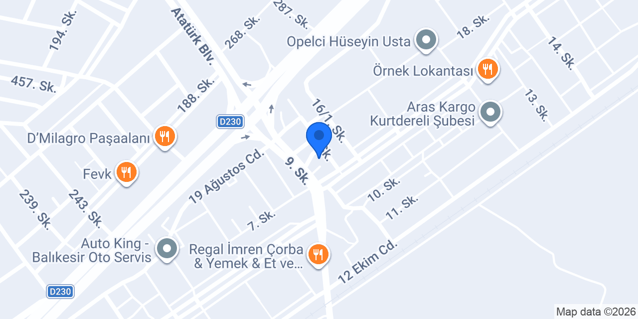 ipekparts konumu
