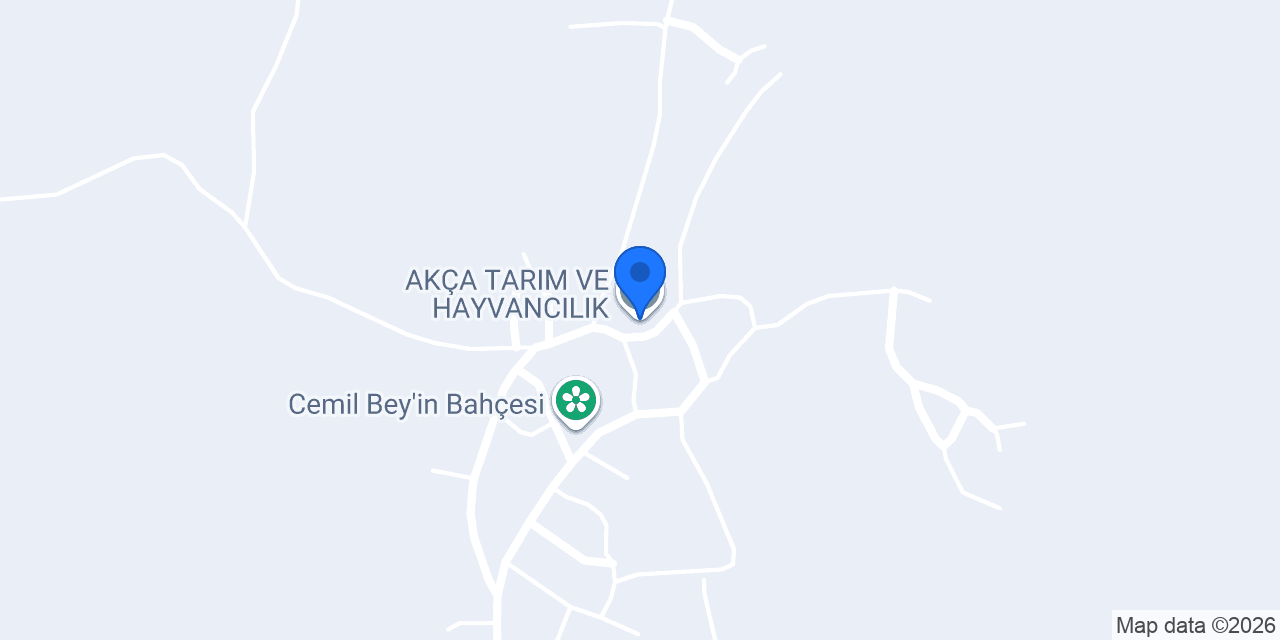 AKÇA TARIM VE HAYVANCILIK konumu