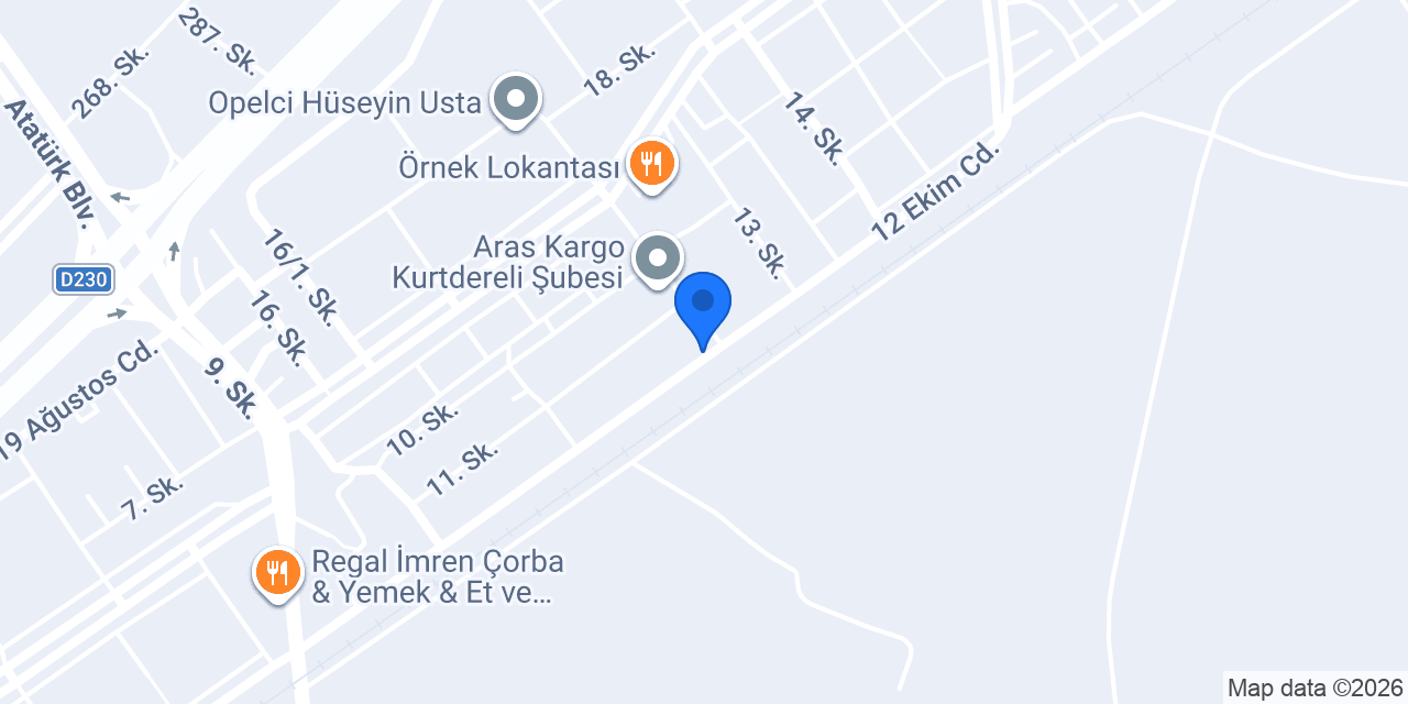 BATUHAN SERT Özel Servis konumu