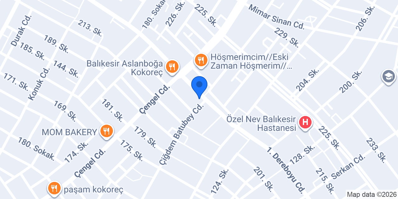 Meşhur Güney Kokoreç konumu
