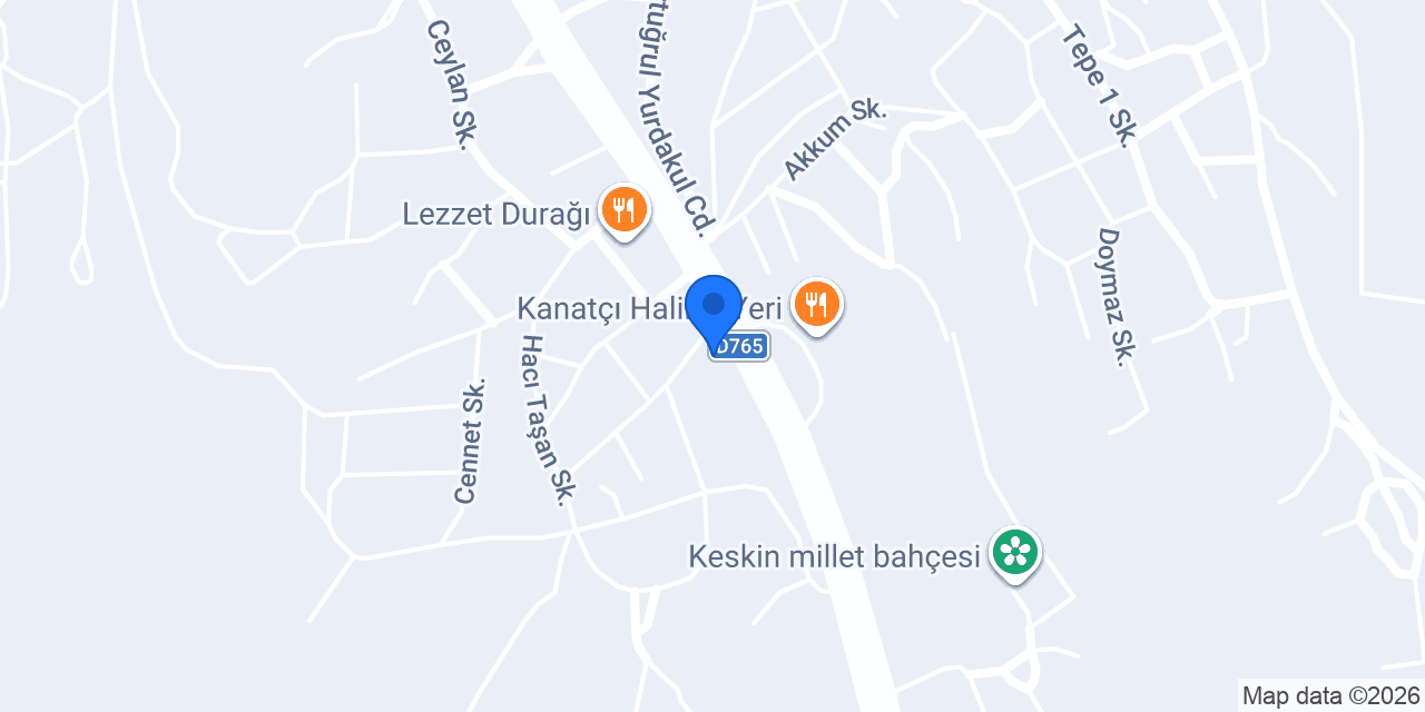 Oto Lastik konumu