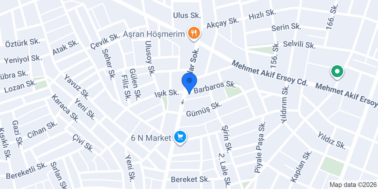 Aydoğan Unlu Mamülleri konumu
