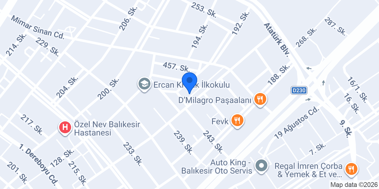 ÖZELDERS konumu