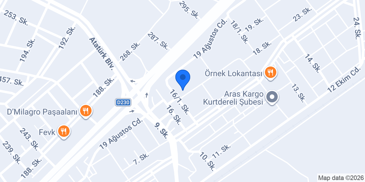 Oto İş Mertler konumu