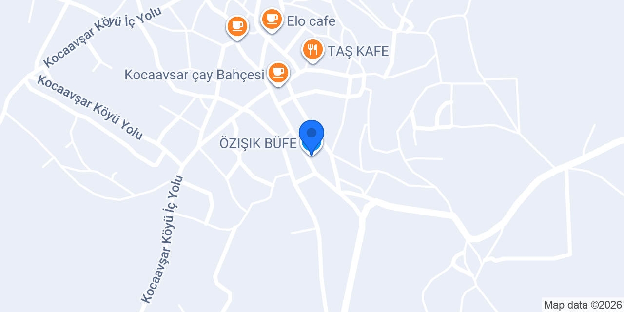 ÖZIŞIK BÜFE konumu