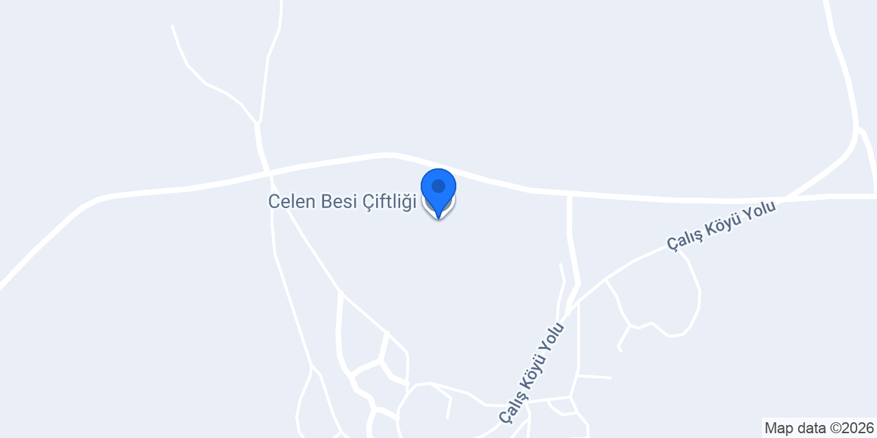 Celen Besi Çiftliği konumu