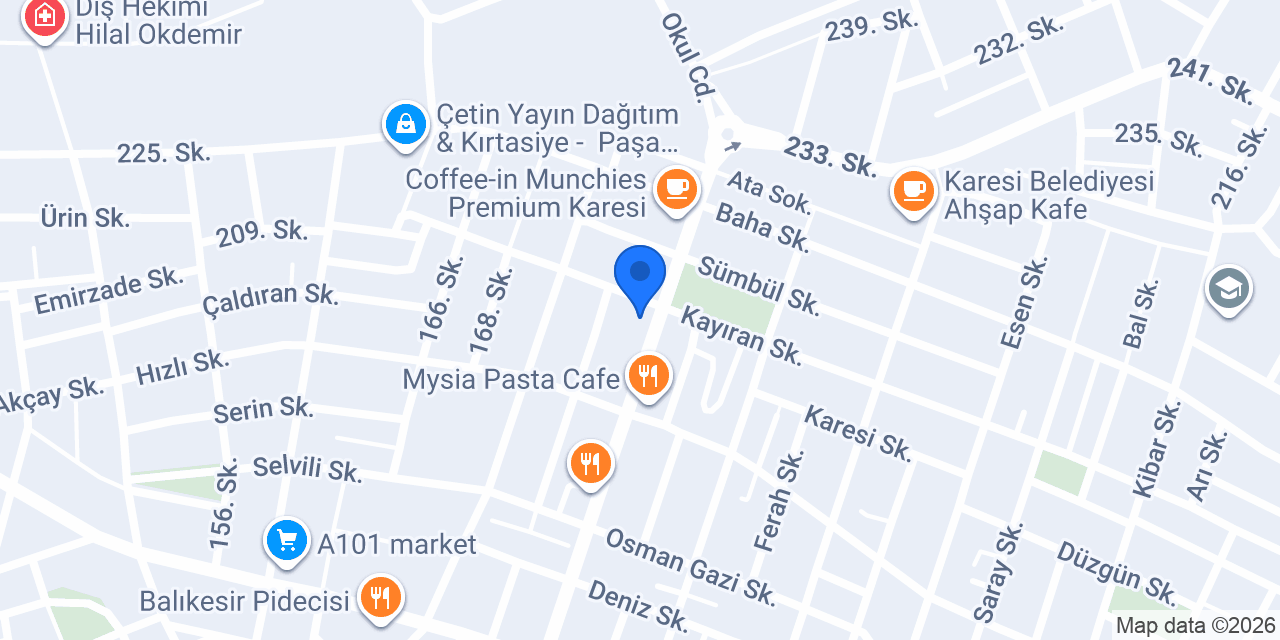 Öz Adın İnşaat & Yapı Market - Yaşar Adın konumu