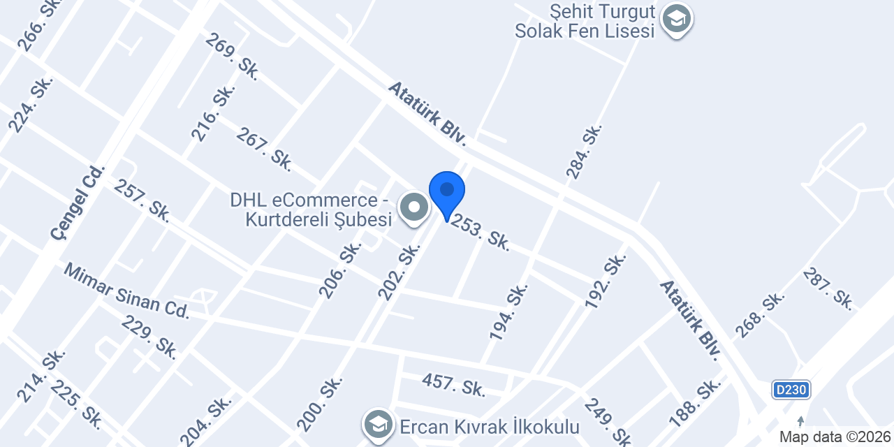 Miss Özgem Kuaför konumu