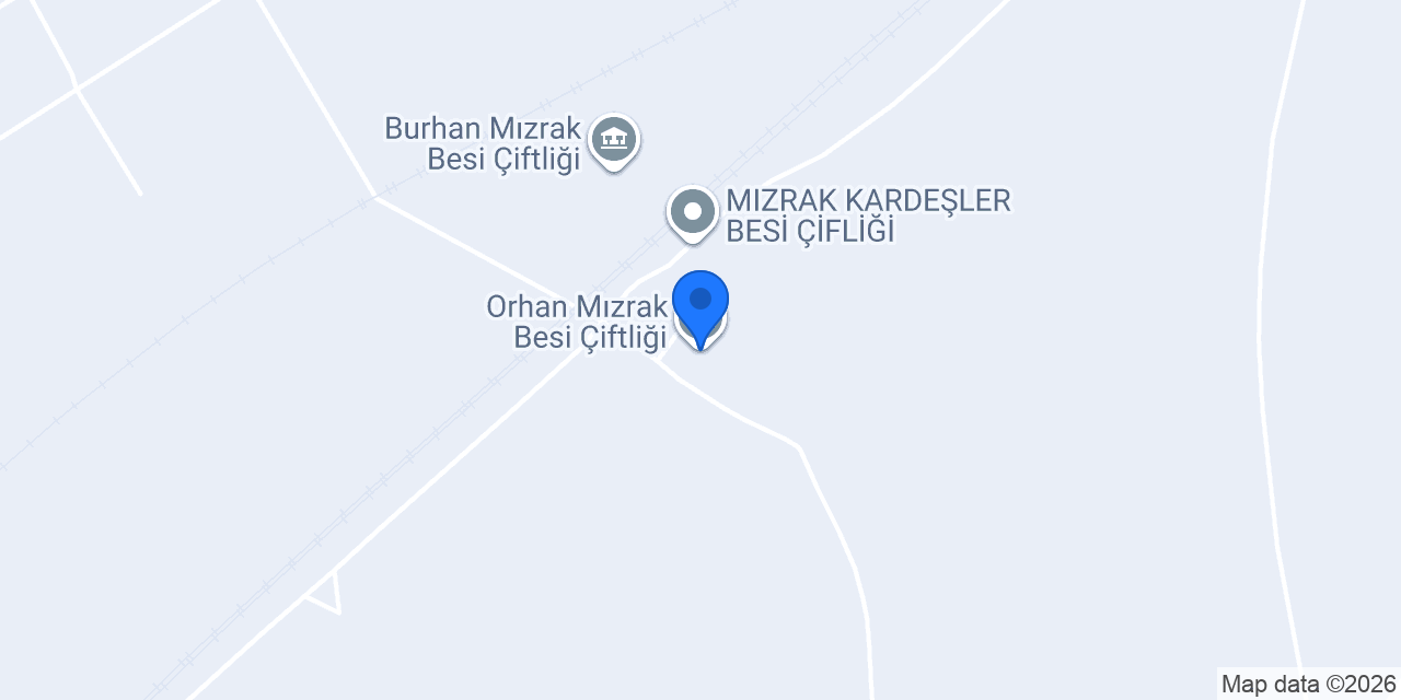 Orhan Mızrak Besi Çiftliği konumu