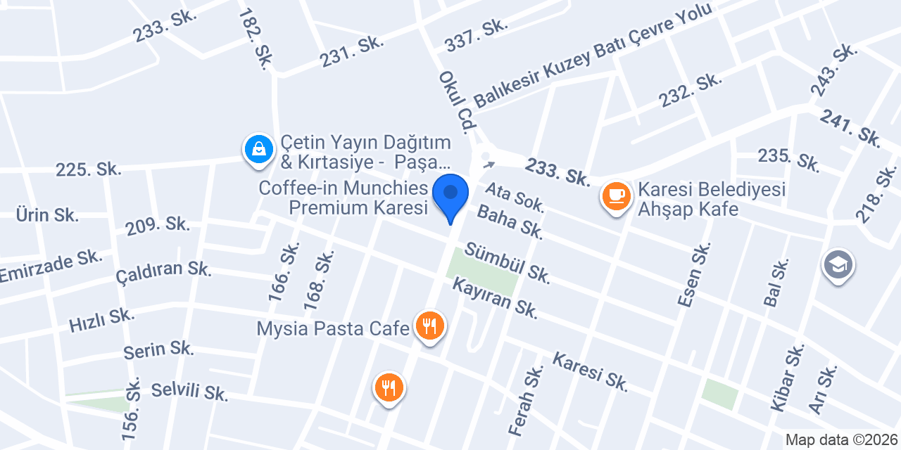 Çerezci Fevzi konumu