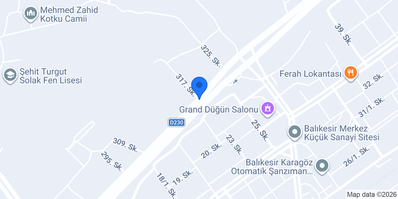 BALÇEV ÇEVRE DANIŞMANLIK konumu