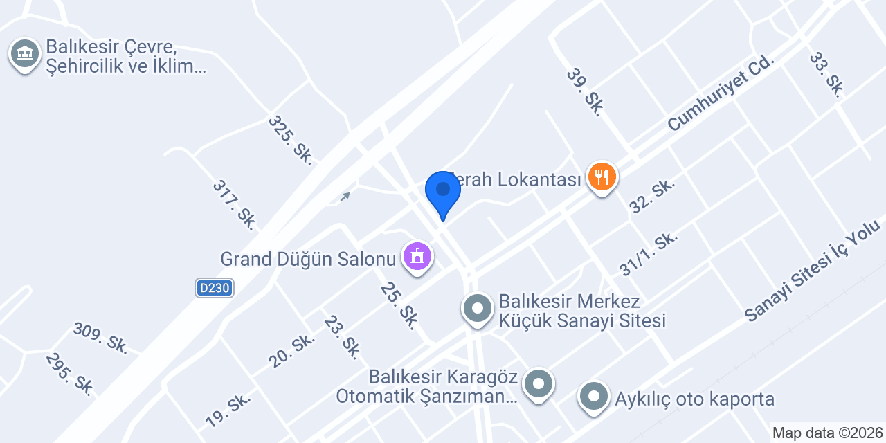 Ak-SAN Group Tel Çit Sistemleri konumu