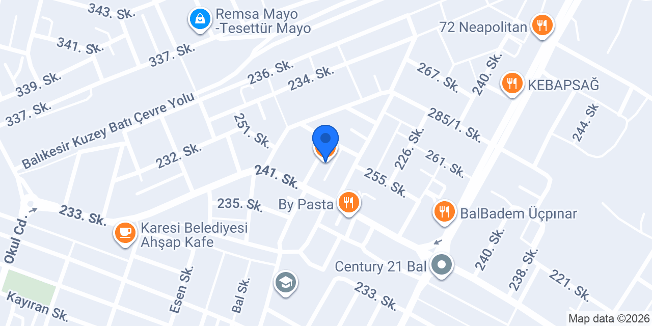 Has Kebap Balıkesir konumu