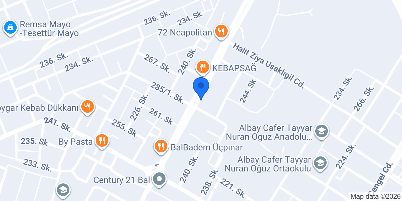 Emirhan Ticaret -2 konumu