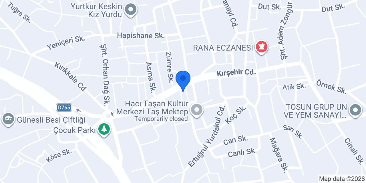 Ahmetler Beyaz Eşya Mobilya konumu