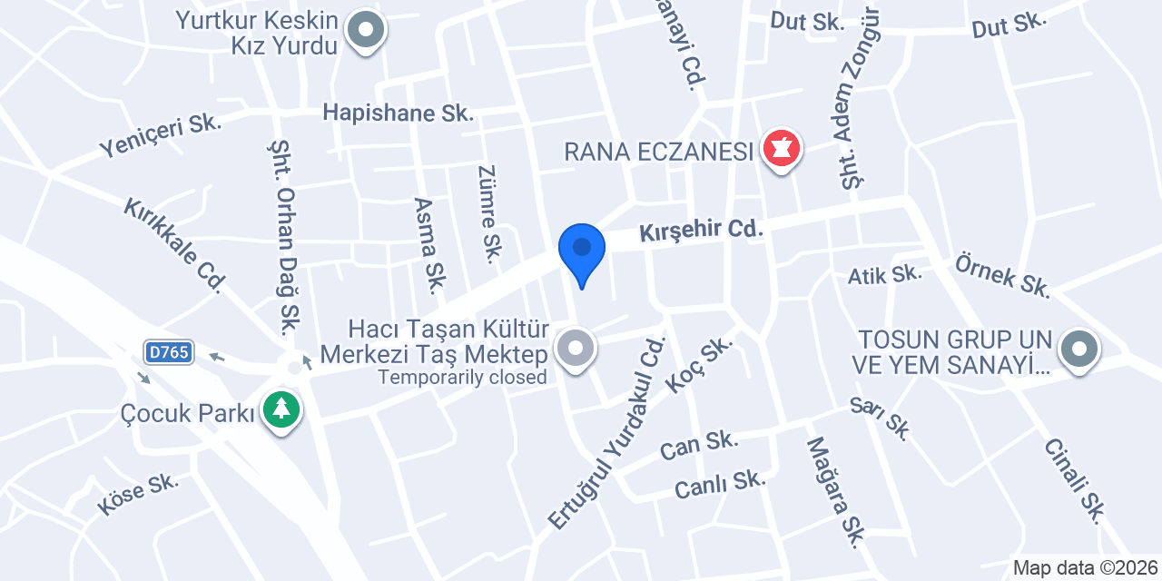 Toprak Mahsülleri Ofisi konumu