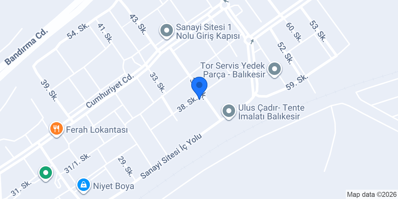 Es Paslanmaz Çelik konumu