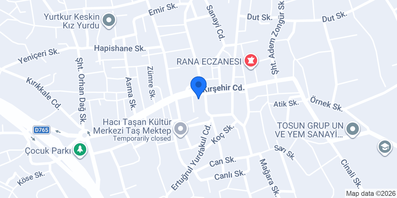 Referans Sürücü Kursu konumu