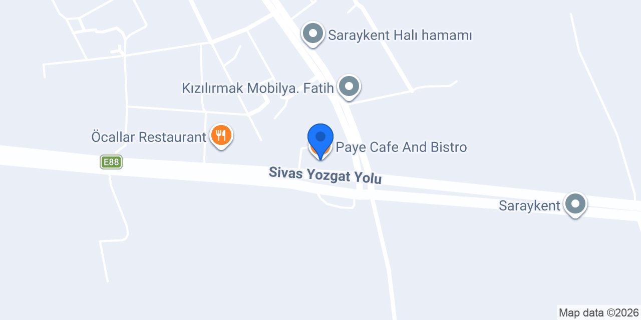 Paye Cafe And Bistro konumu