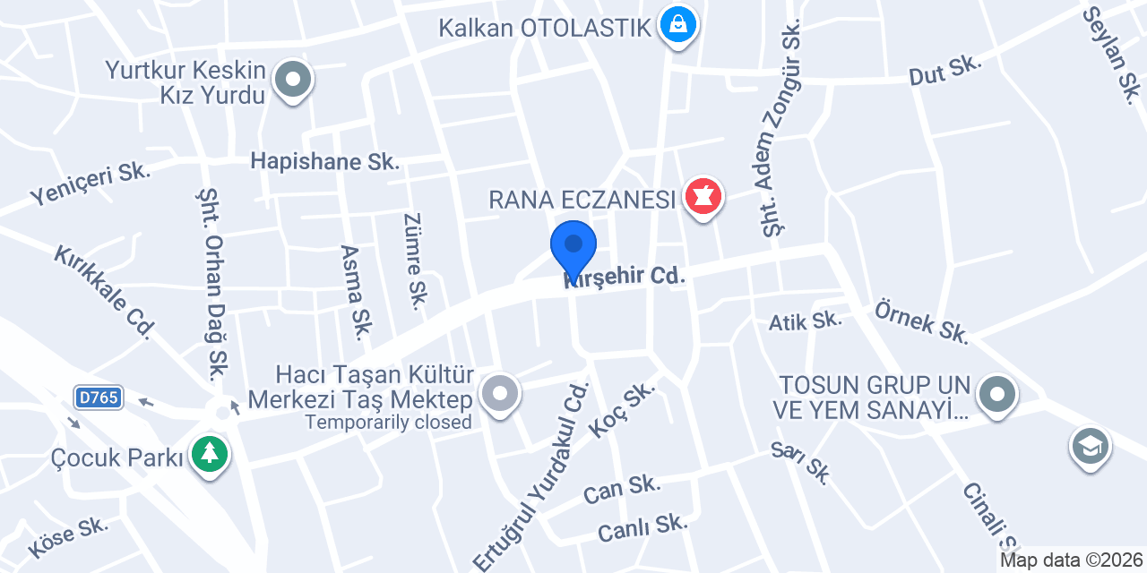 Keskin Noterliği konumu