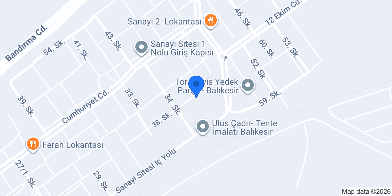 MOYEPA TARIM MAKİNALARI YEDEK PARÇA LTD.ŞTİ. konumu