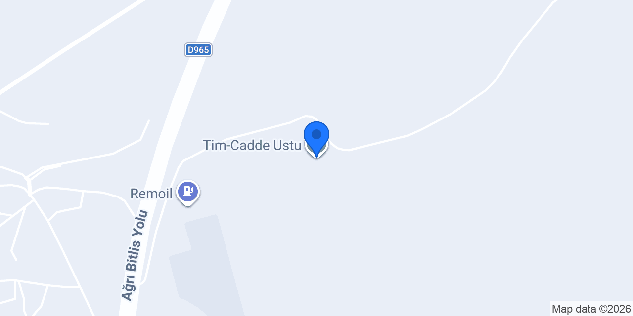 Tim-Cadde Ustu konumu