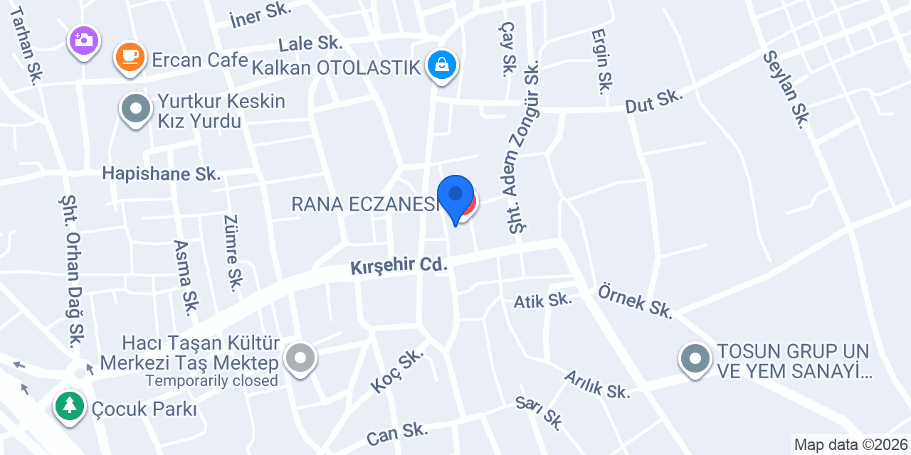 Mert Eczanesi konumu