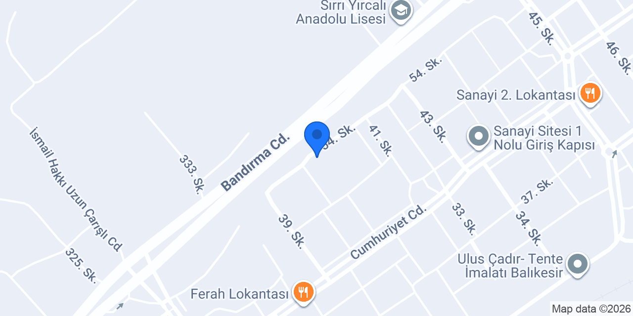 Akelsan Çelik LTD ŞTİ konumu