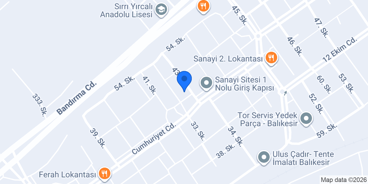 AK YAPI konumu