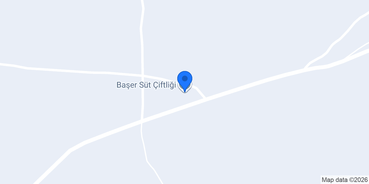Başer Süt Çiftliği konumu