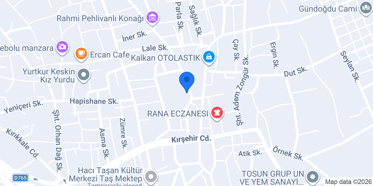 Nur Pide Salonu konumu
