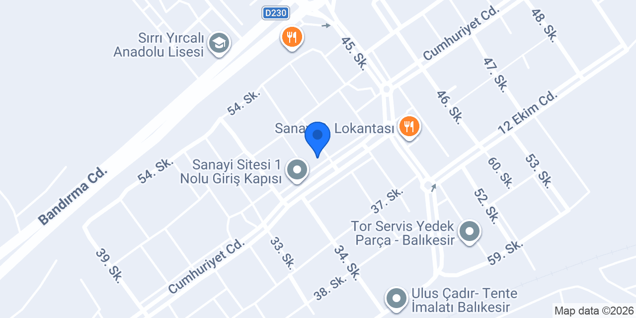 Başkurt Oto Lastik konumu