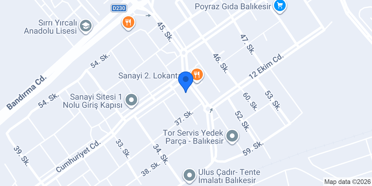 Dağarcıkoğlu Metal konumu