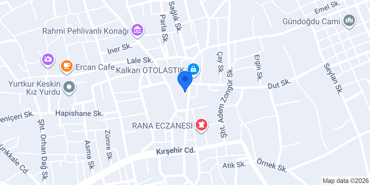 GÖZDE AVM konumu