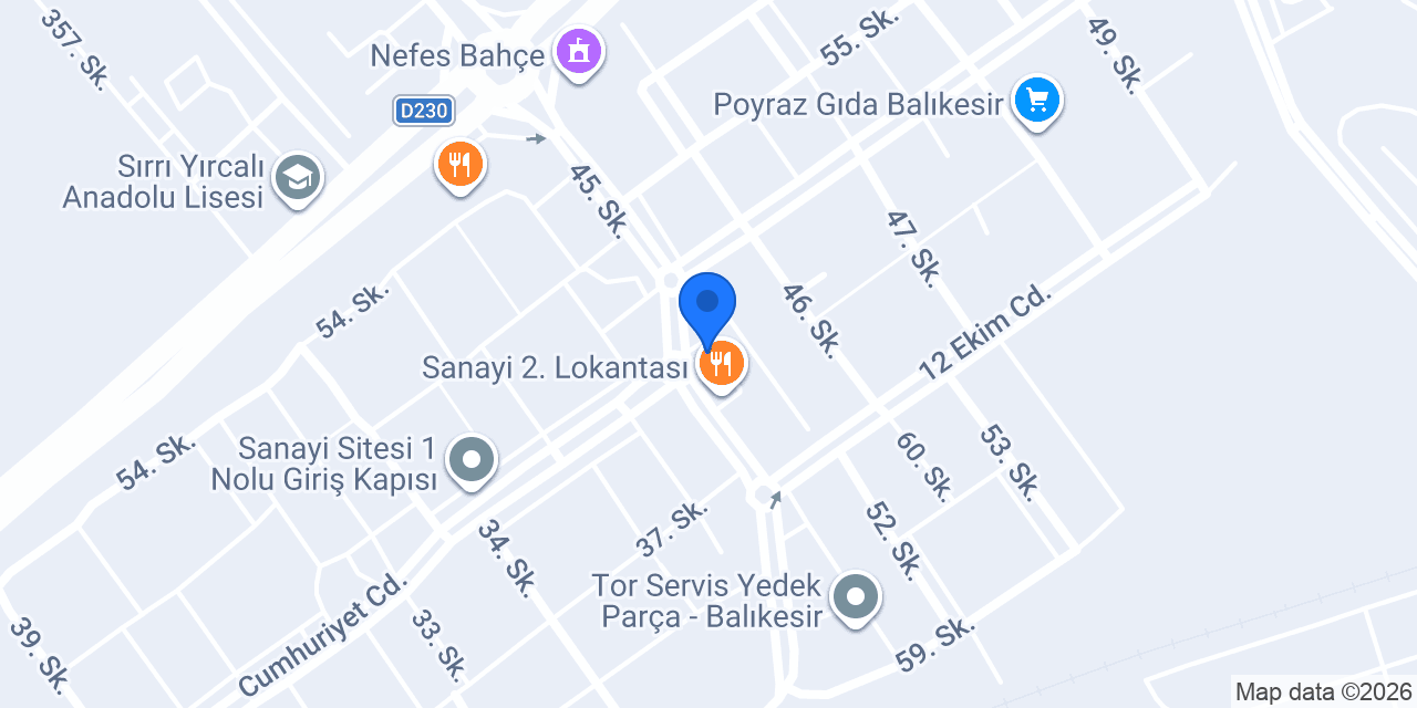 DAISUGI Ahşap Atölyesi konumu