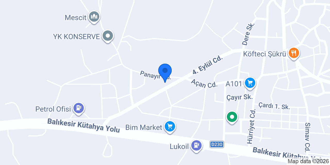 Mal Müdürlüğü konumu