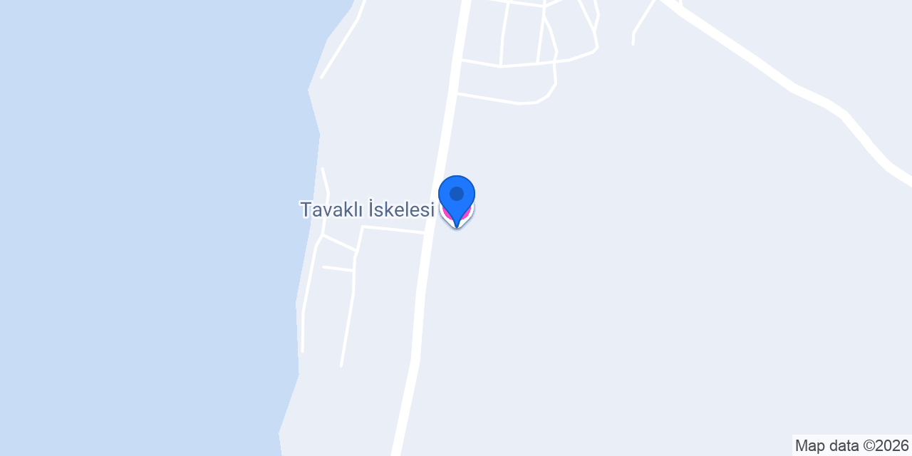 Tavaklı İskelesi konumu