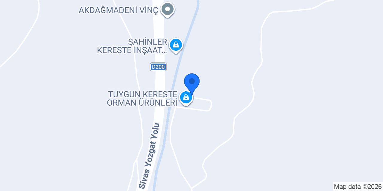 Akdağ ahşap ev konumu