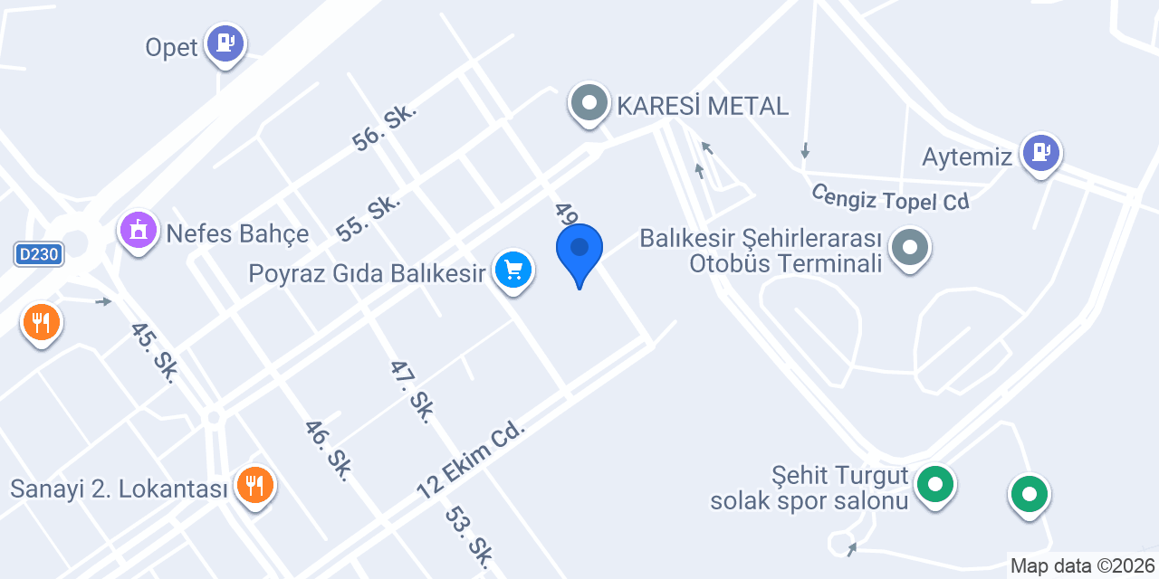 Panopa Mühendislik konumu