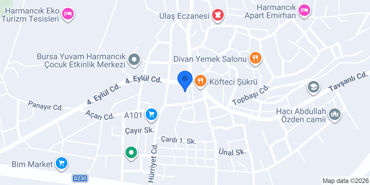Lale Restoran konumu