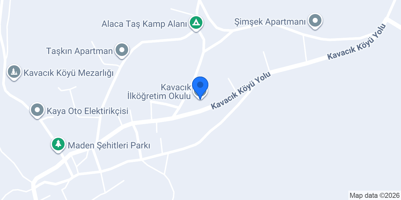 Kavacık İlköğretim Okulu konumu