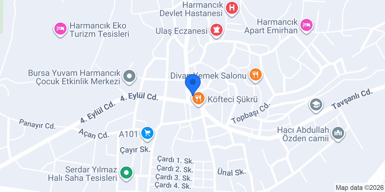 Pideci Mustafa öztürk konumu