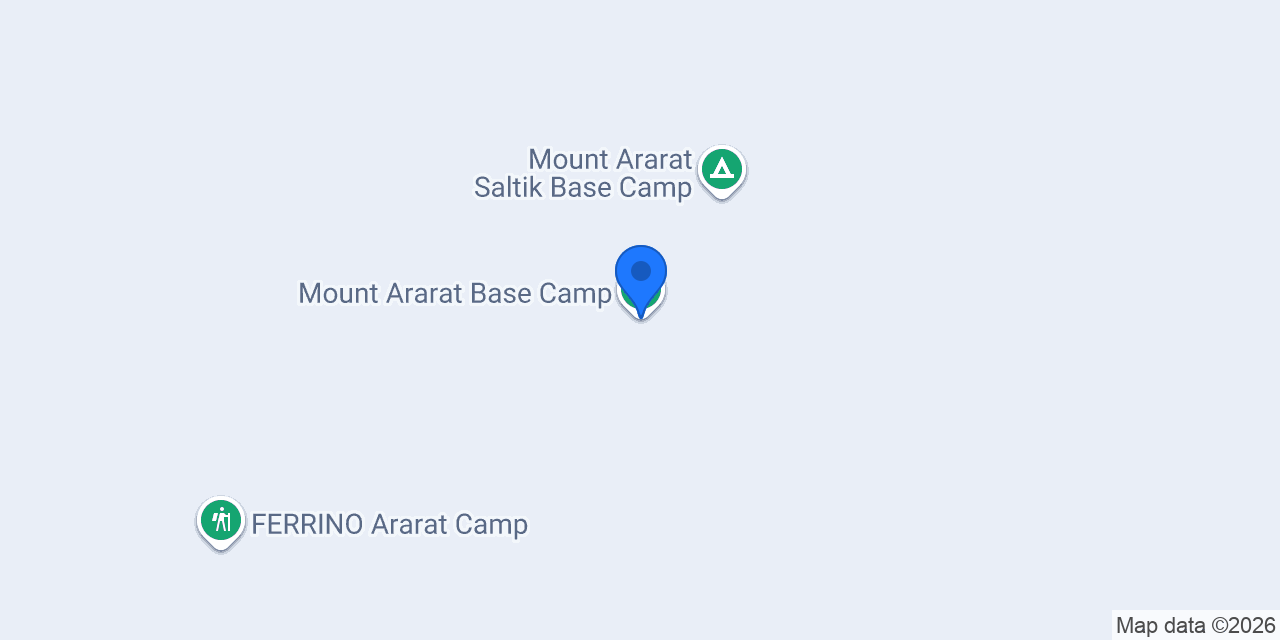 Mount Ararat Base Camp konumu
