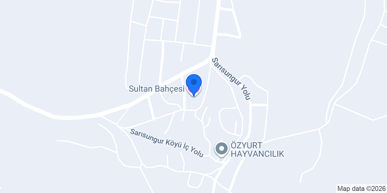 Sultan Bahçesi konumu