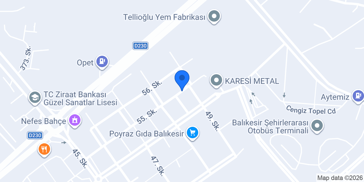 Ambar Nakliyat konumu