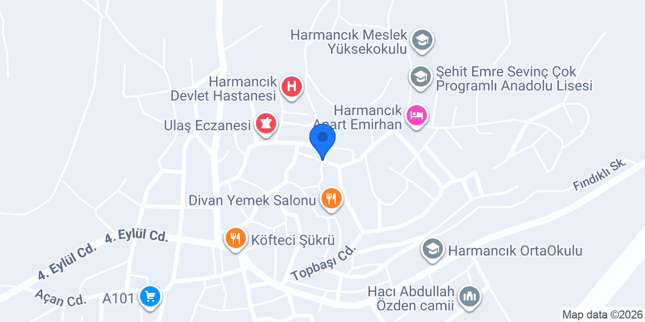 YANAR APART konumu