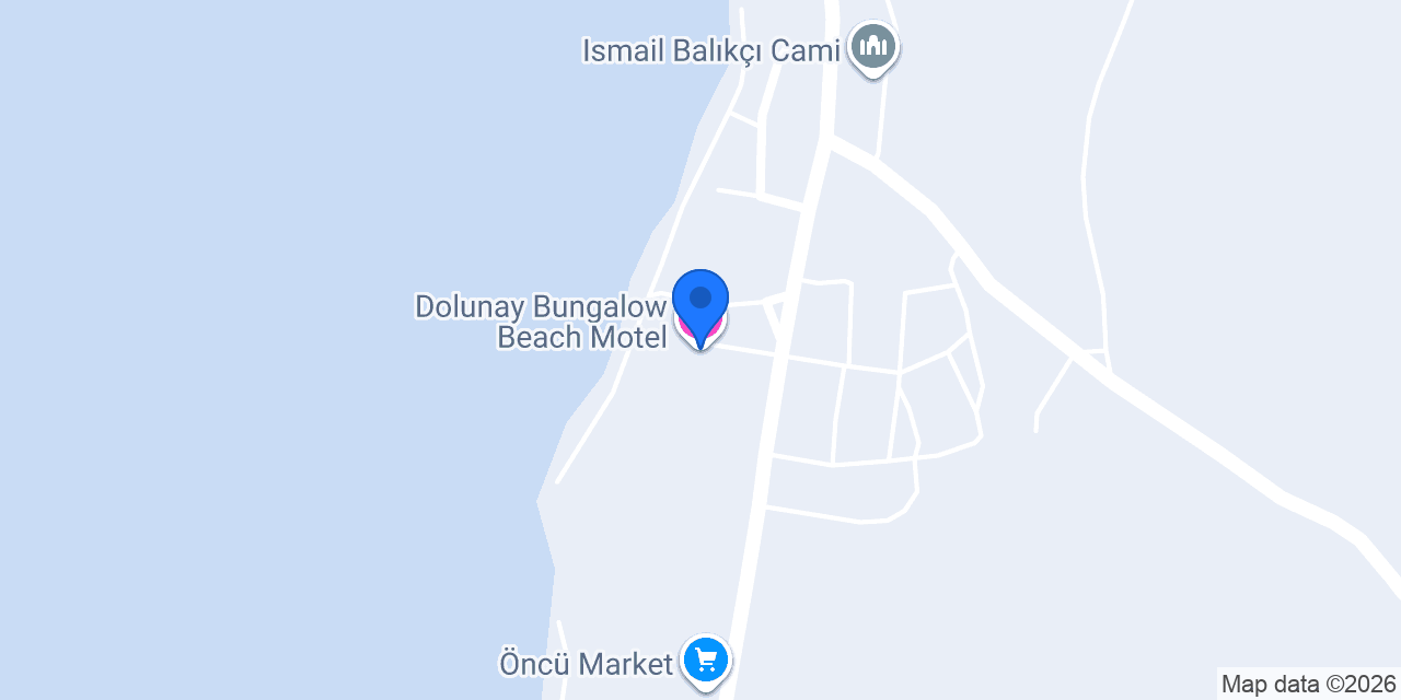 Dolunay Bungalow Beach Motel konumu